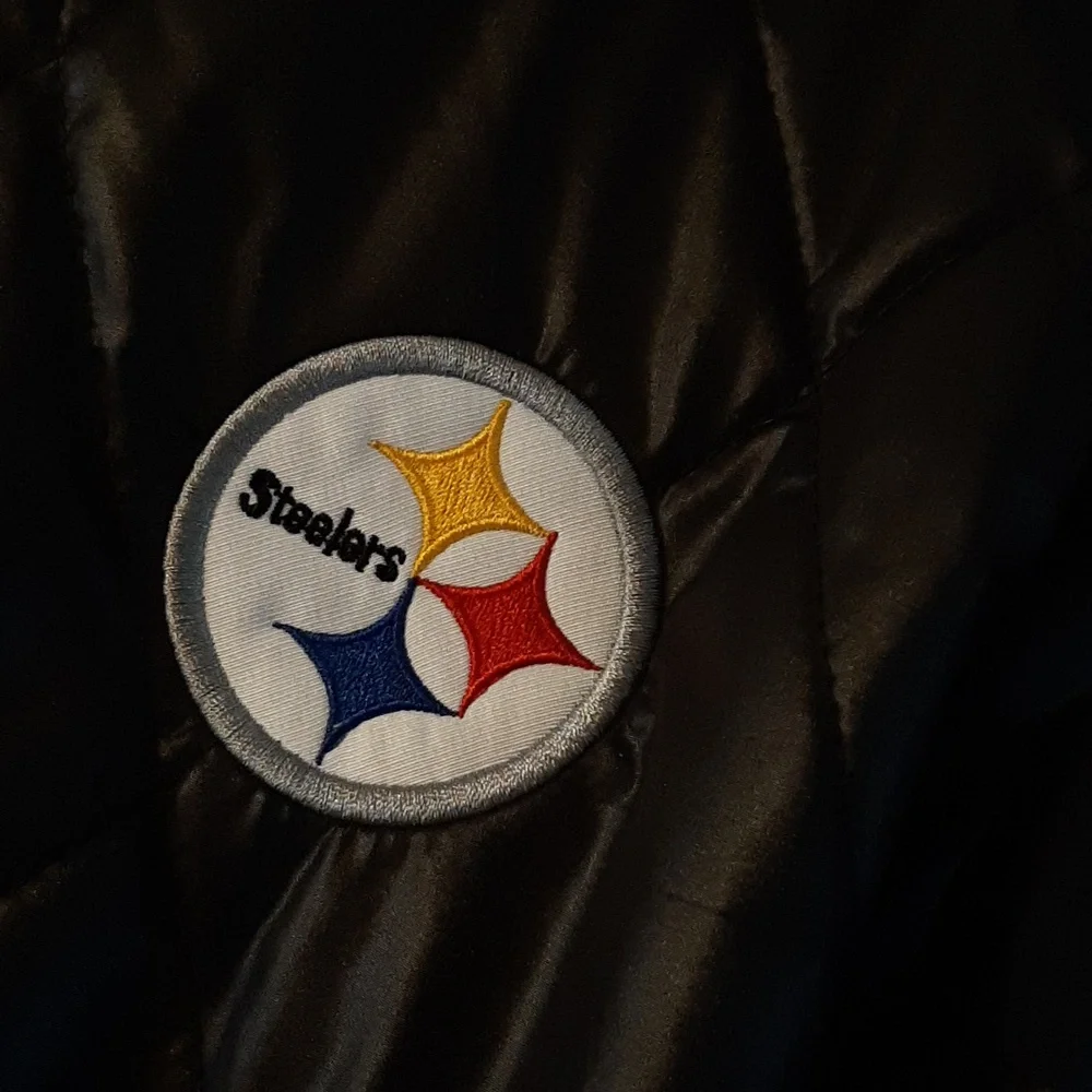 Pittsburgh Steelers MSX by Michael Strahan Women's Charlotte Full-Zip Hoodie - Picture 4 of 6